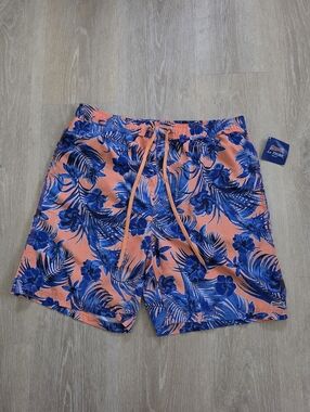 Le Tigre Swim Trunks Tropical Orange Size XXL